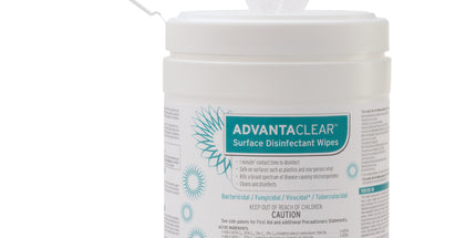 Hu-Friedy - AdvantaClear Surface Disinfectant Wipes 160/Can